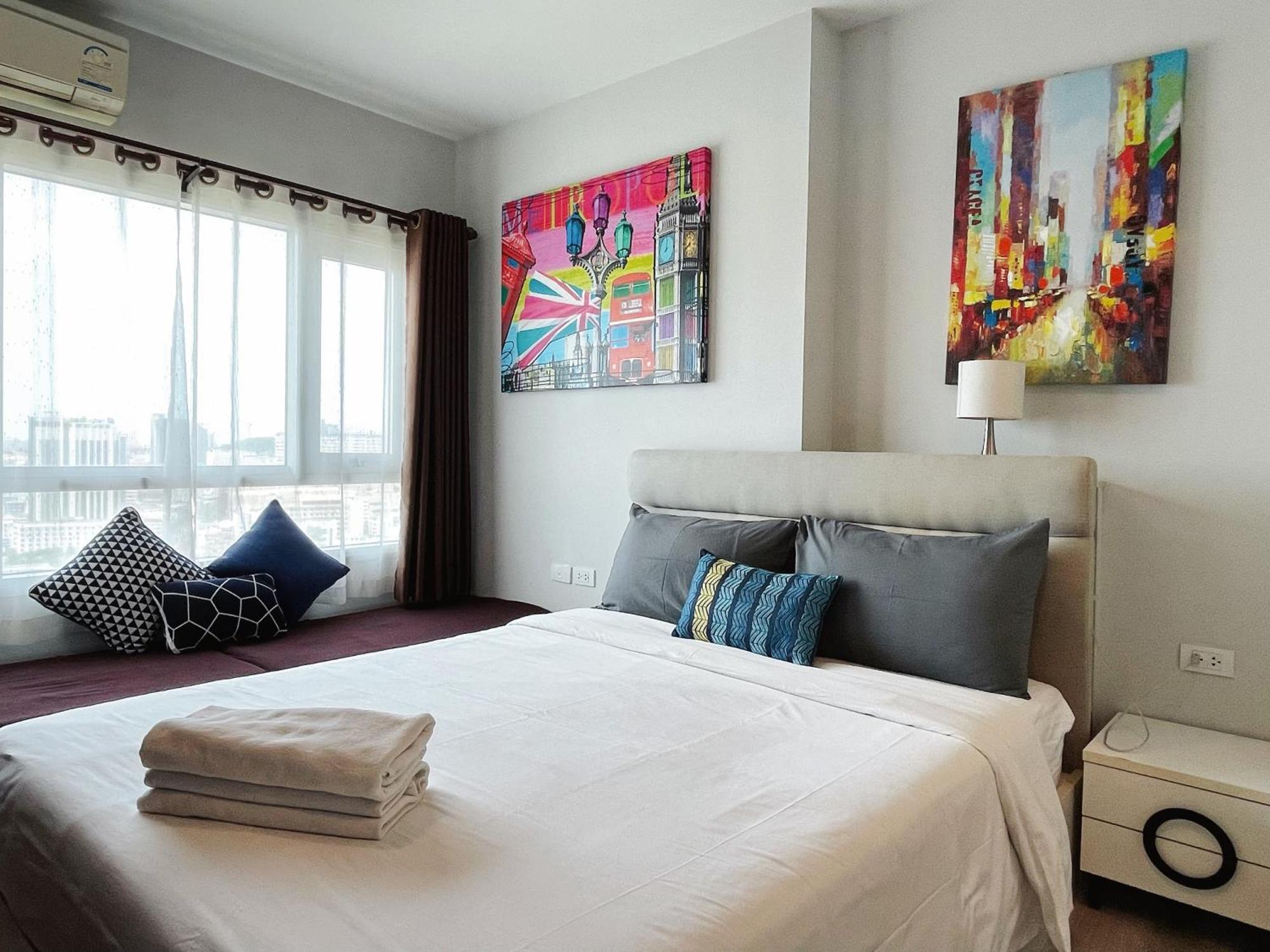 芭提雅fnb Central 无边泳池 Pattaya Ngoại thất bức ảnh